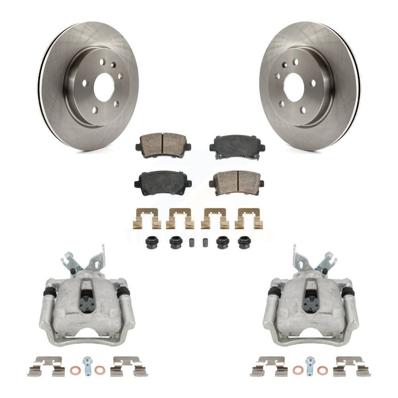 Transit Auto KC8-103273N Disc Brake Kit for 2011-2016 Buick LaCrosse, Buick Regal - Rear product image