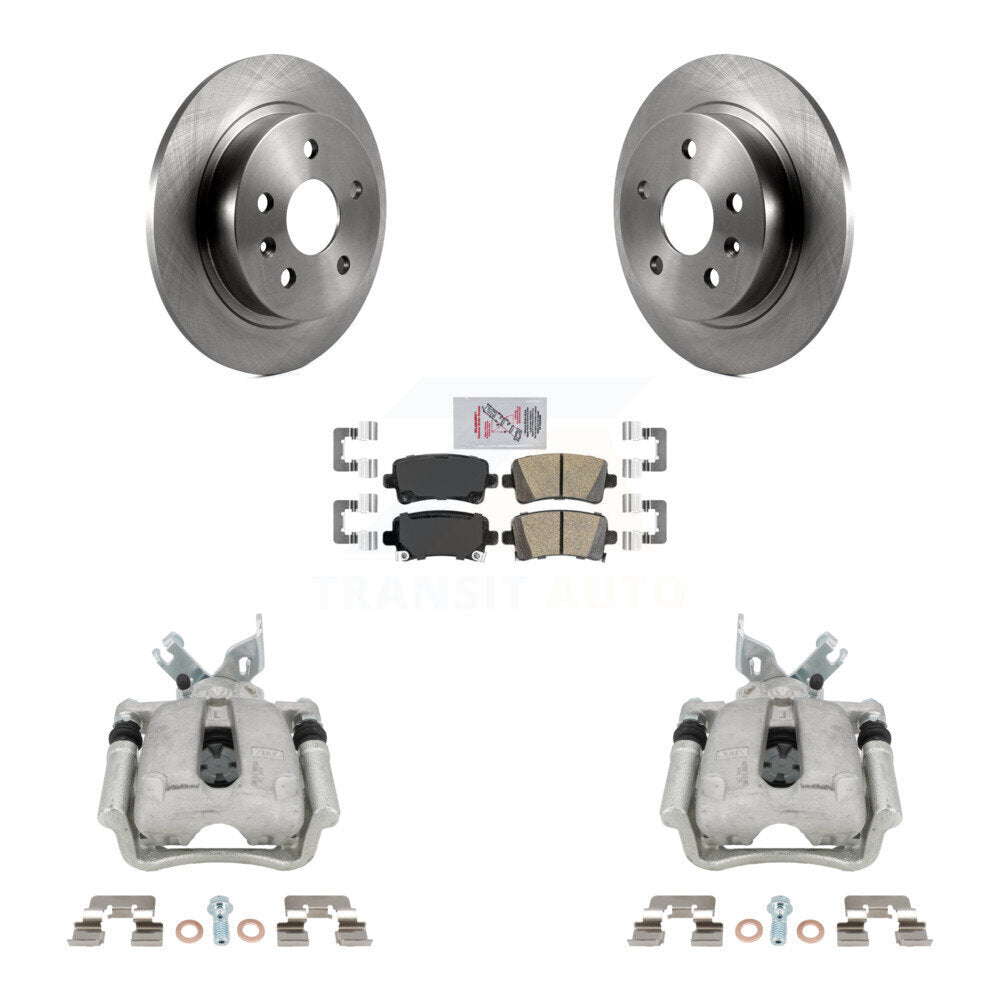 Transit Auto KC8-103276N Disc Brake Kit for 2011-2016 Chevrolet Malibu, Buick LaCrosse, Buick Regal - Rear product image