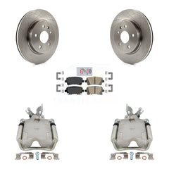 Transit Auto KC8-103278N Disc Brake Kit for 2011-2016 Chevrolet Malibu, Buick Regal - Rear product image