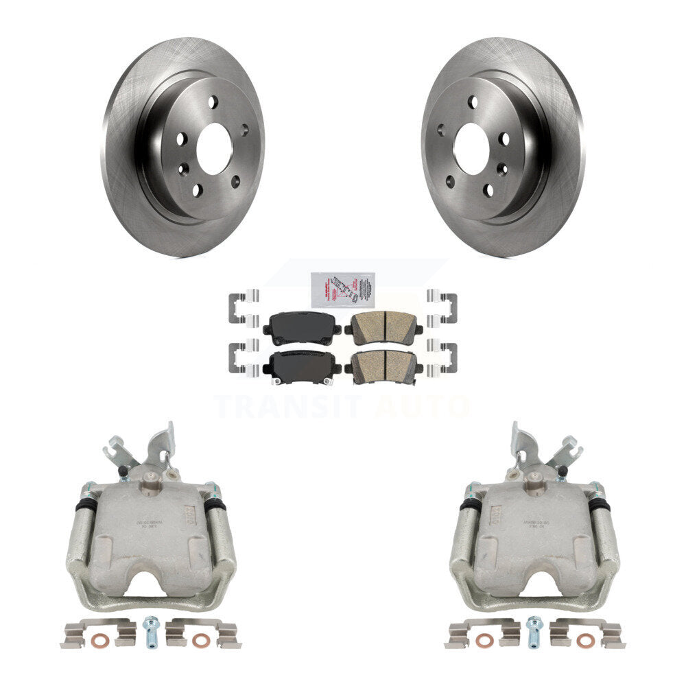 Transit Auto KC8-103280N Disc Brake Kit for 2011-2016 Buick Regal - Rear product image