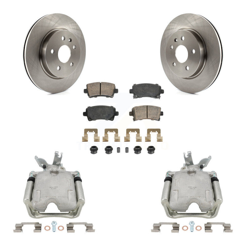Transit Auto KC8-103281N Disc Brake Kit for 2014-2015 Chevrolet Malibu - Rear product image