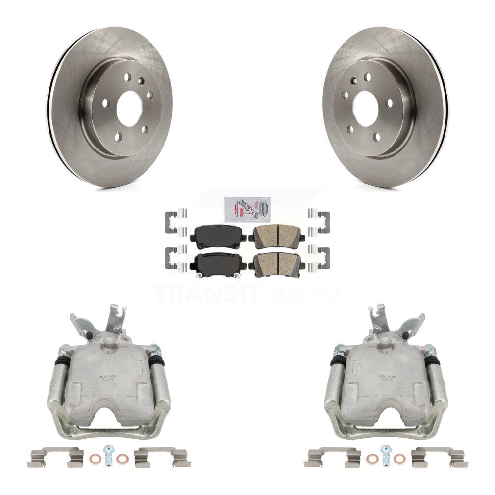 Transit Auto KC8-103282N Disc Brake Kit for 2014-2015 Chevrolet Malibu - Rear product image