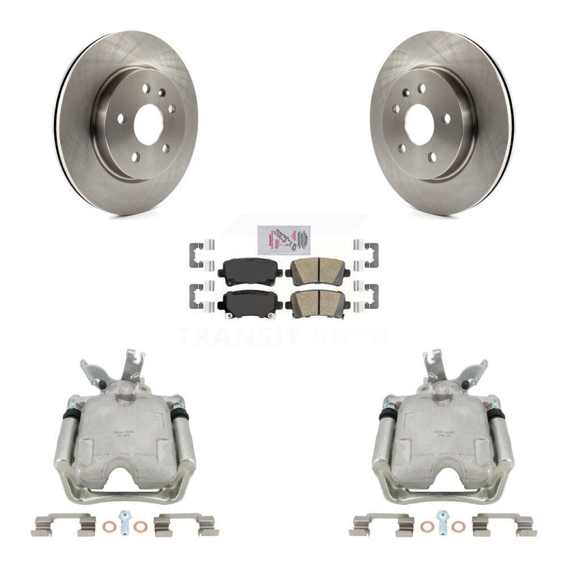 Transit Auto KC8-103282N Disc Brake Kit for 2014-2015 Chevrolet Malibu - Rear product image