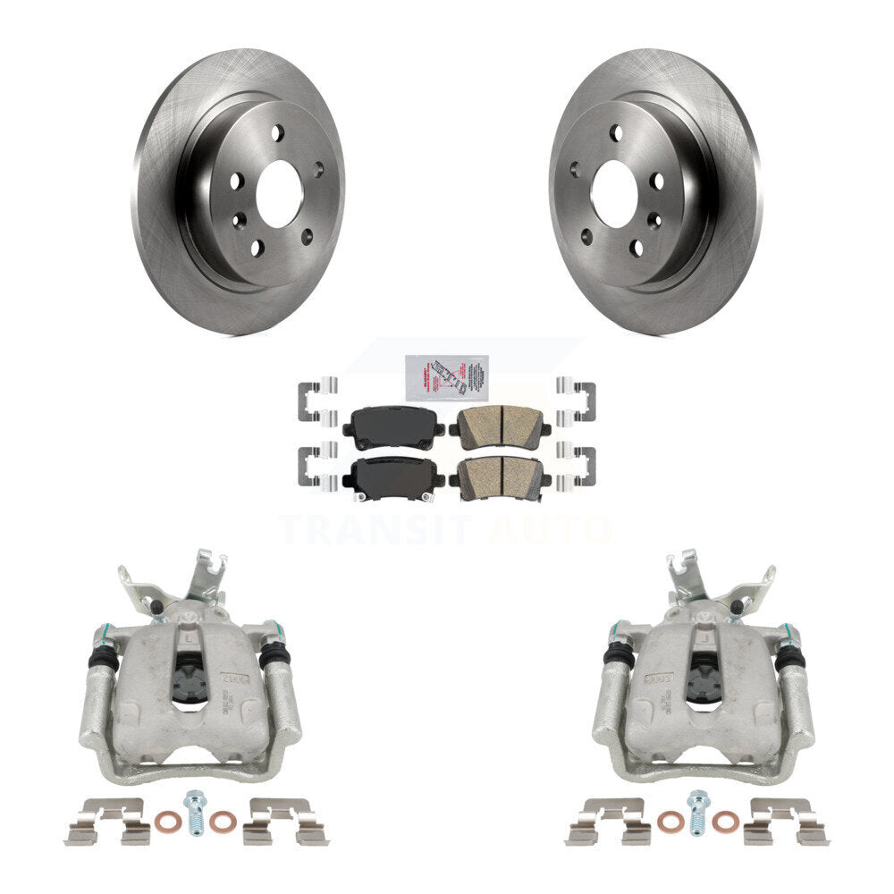 Transit Auto KC8-103284N Disc Brake Kit for 2014-2015 Chevrolet Malibu - Rear product image