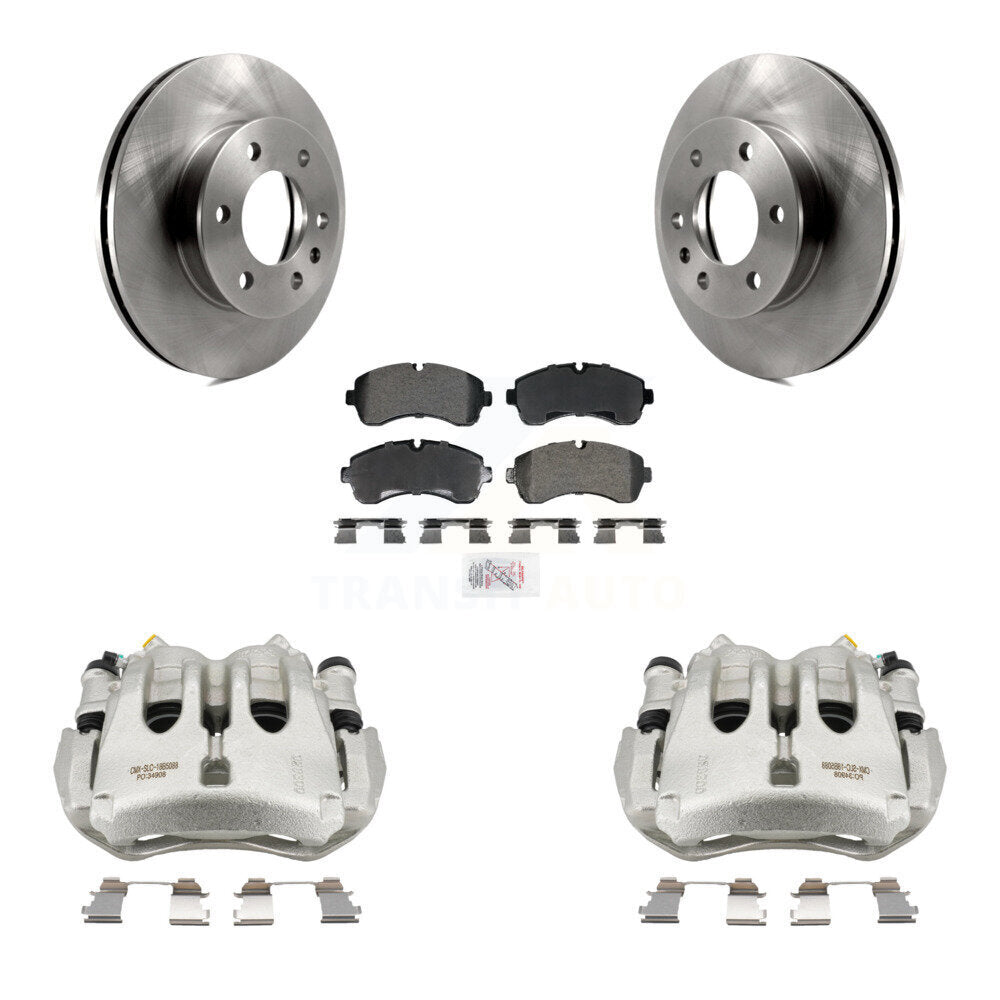Transit Auto KC8-103289N Disc Brake Kit for 2007-2018 Mercedes-Benz Sprinter 3500XD, Mercedes-Benz Sprinter 3500, Dodge Sprinter 3500 & more - Front product image
