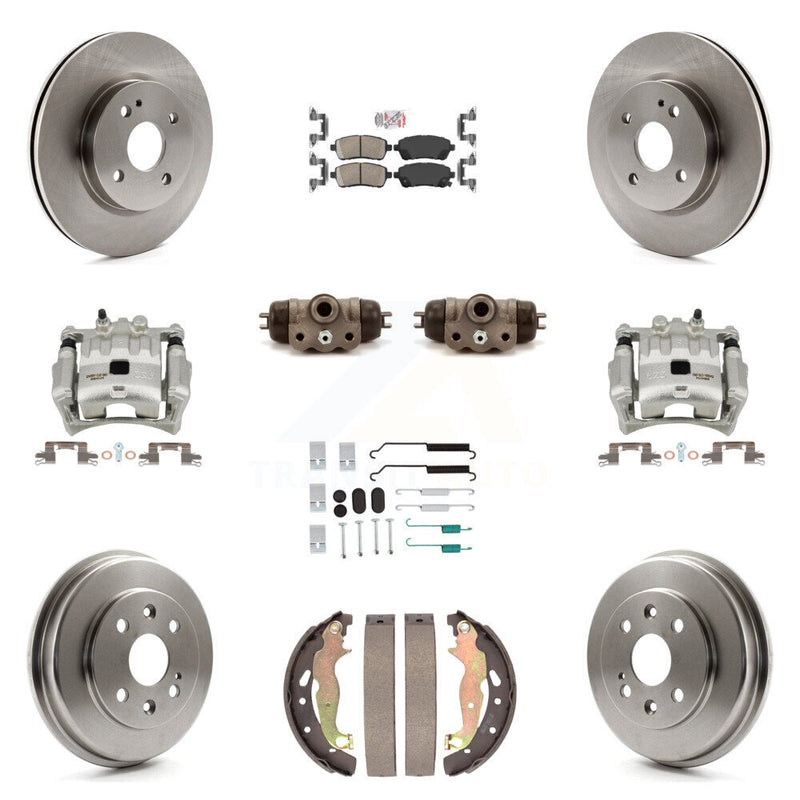 Transit Auto KC8-103290N Disc Brake Kit for 2011-2014 Mazda 2 - Front and Rear product image