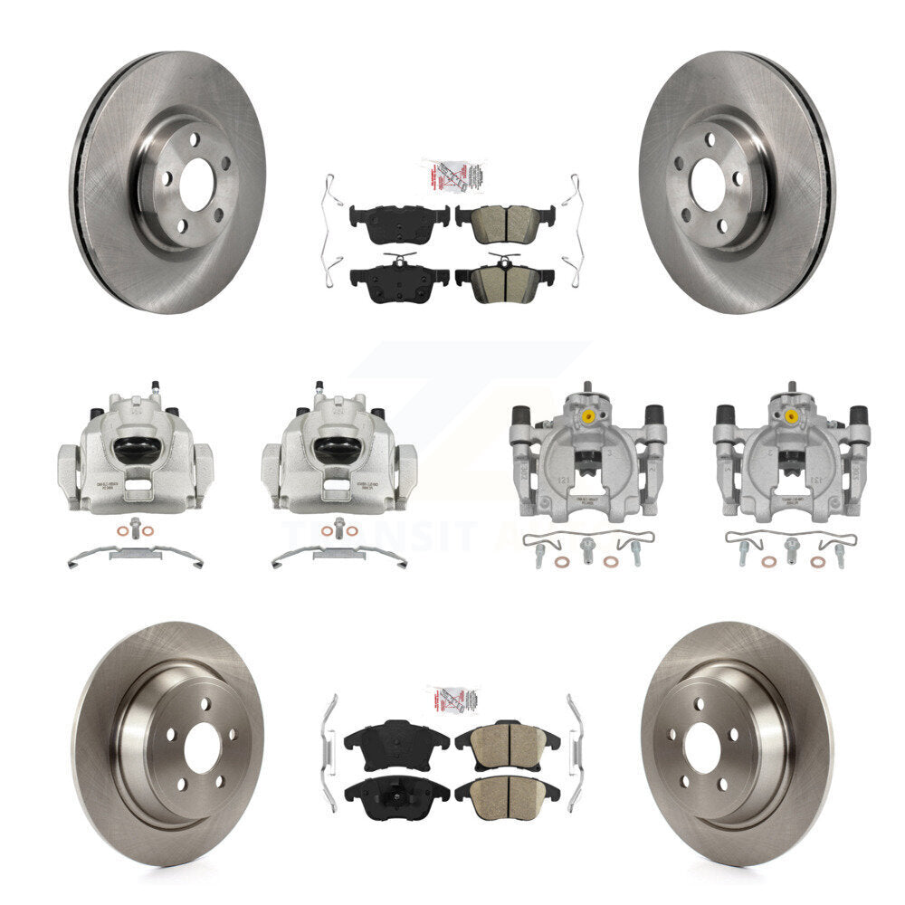 Transit Auto KC8-103292N Disc Brake Kit for 2017-2020 Lincoln MKZ - Front and Rear product image