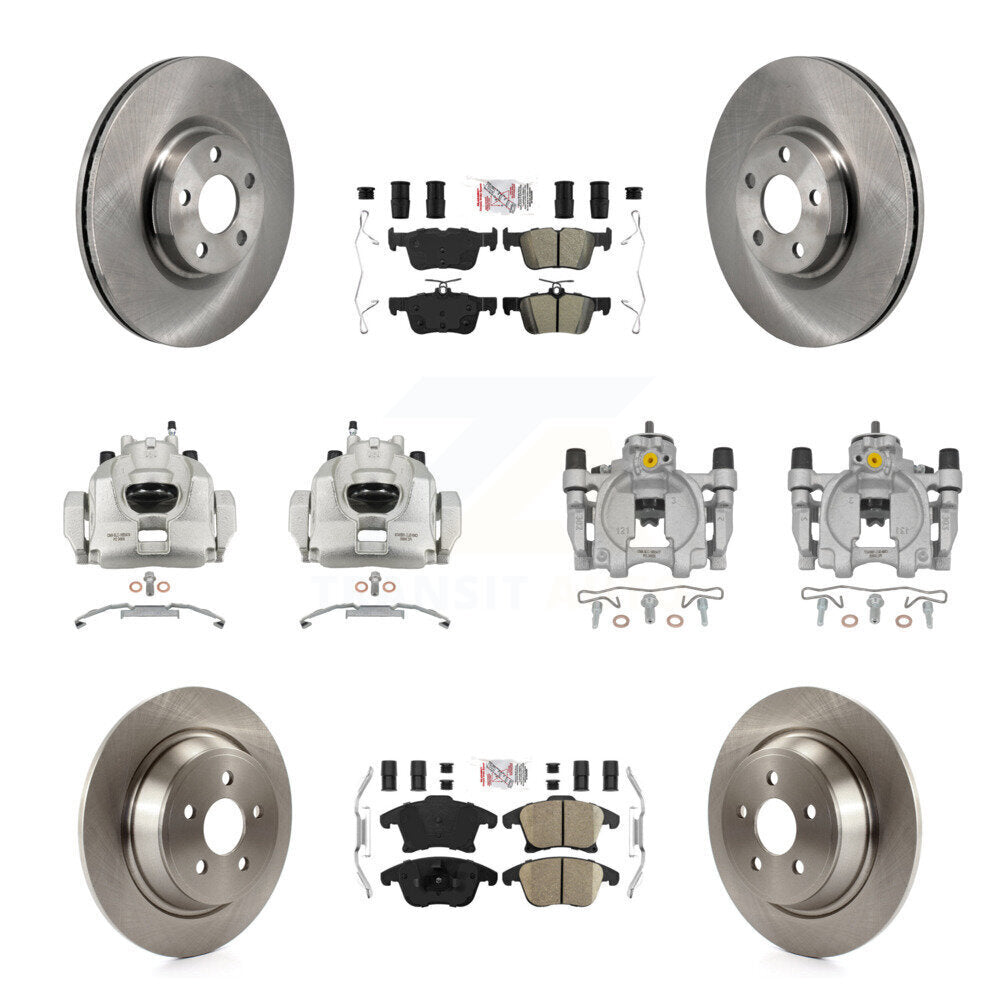 Transit Auto KC8-103293N Disc Brake Kit for 2017-2020 Lincoln MKZ - Front and Rear product image