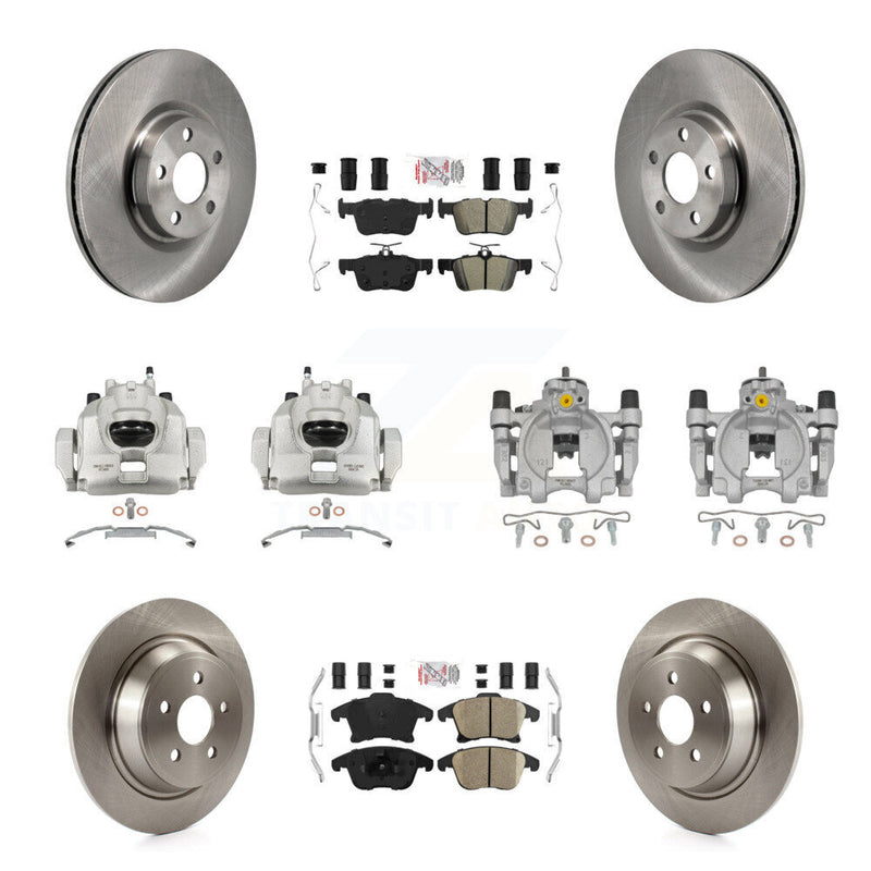 Transit Auto KC8-103293N Disc Brake Kit for 2017-2020 Lincoln MKZ - Front and Rear product image