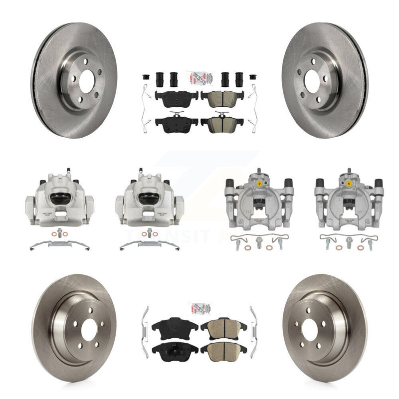 Transit Auto KC8-103294N Disc Brake Kit for 2017-2020 Lincoln MKZ - Front and Rear product image