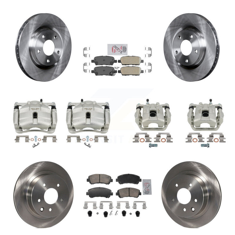 Transit Auto KC8-103296N Disc Brake Kit for 2008-2015 Nissan Rogue Select, Nissan Rogue - Front and Rear product image
