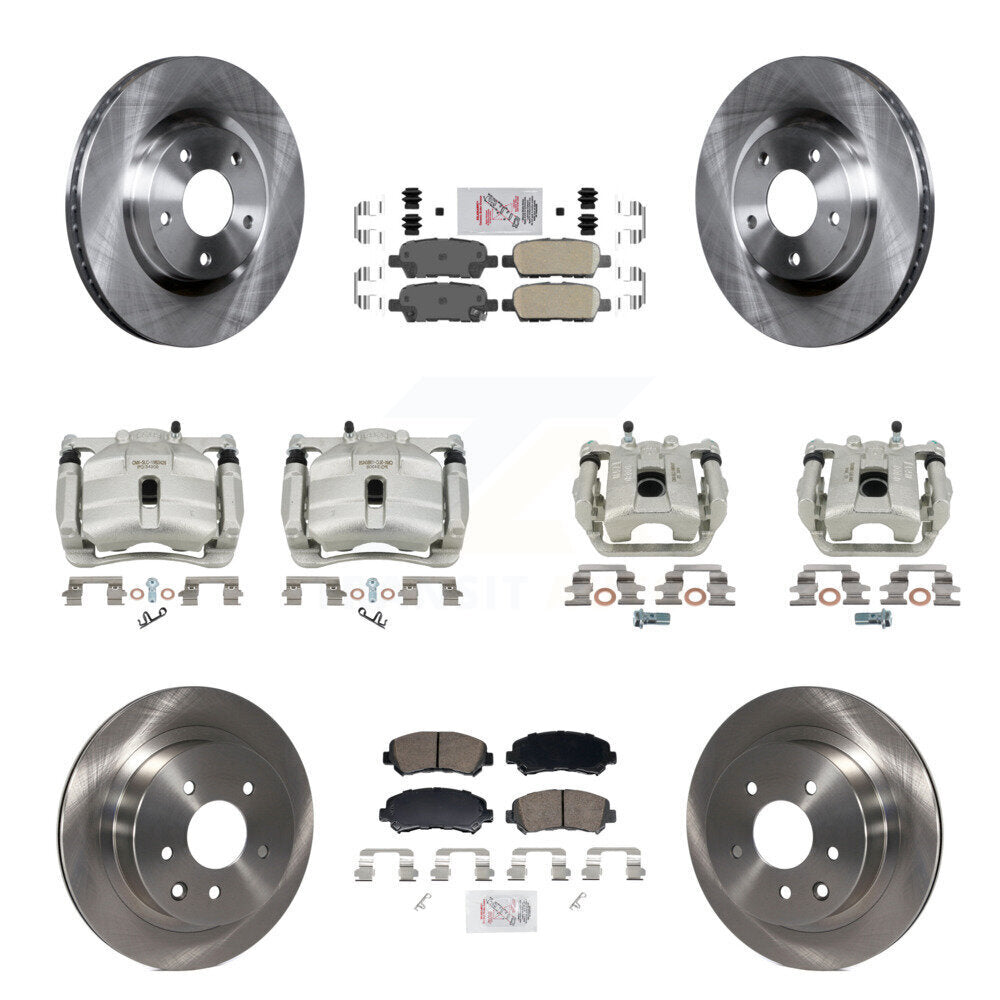 Transit Auto KC8-103297N Disc Brake Kit for 2008-2015 Nissan Rogue Select, Nissan Rogue - Front and Rear product image