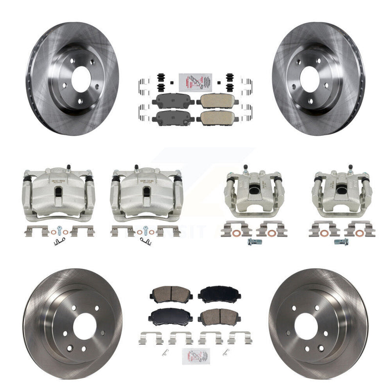 Transit Auto KC8-103297N Disc Brake Kit for 2008-2015 Nissan Rogue Select, Nissan Rogue - Front and Rear product image