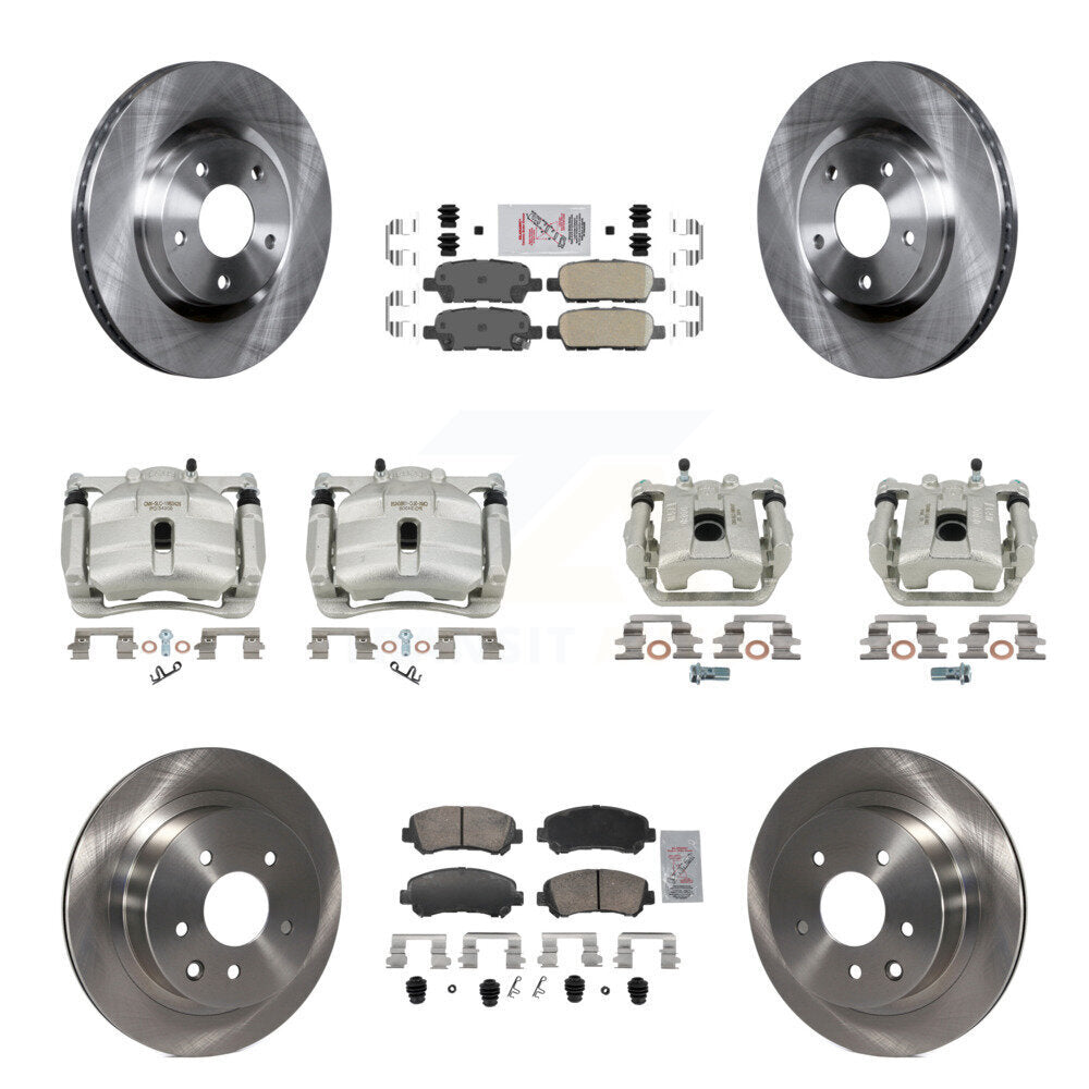 Transit Auto KC8-103298N Disc Brake Kit for 2008-2015 Nissan Rogue Select, Nissan Rogue - Front and Rear product image