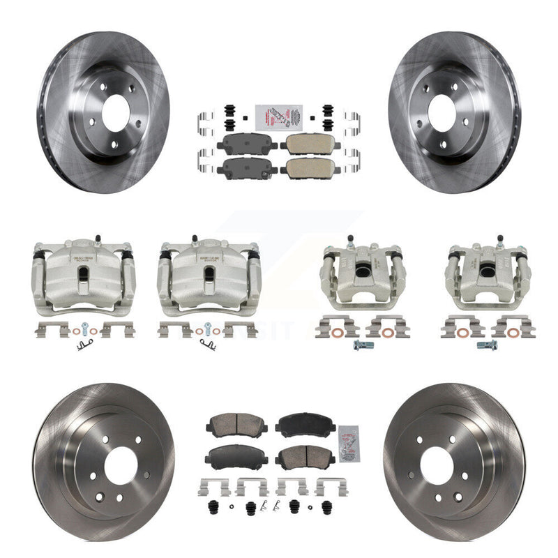 Transit Auto KC8-103298N Disc Brake Kit for 2008-2015 Nissan Rogue Select, Nissan Rogue - Front and Rear product image