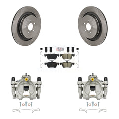 Transit Auto KC8-103300N Disc Brake Kit for 2019-2022 Lincoln Nautilus - Rear product image