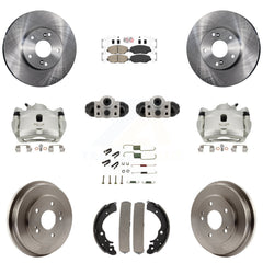 Transit Auto KC8-103309N Disc Brake Kit for 2013-2014 Honda Fit - Front and Rear product image