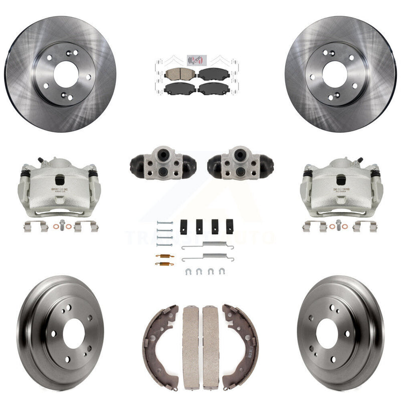 Transit Auto KC8-103311N Disc Brake Kit for 2014-2015 Honda Civic - Front and Rear product image