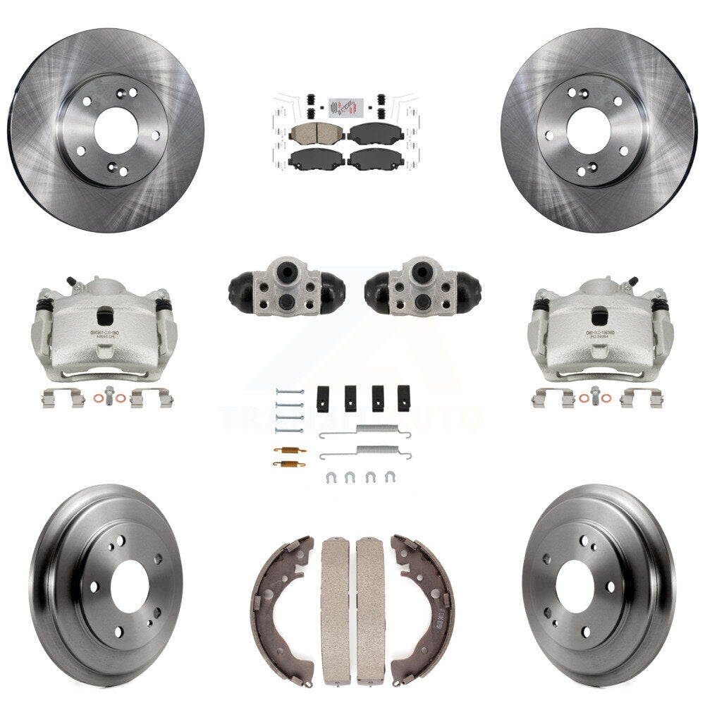 Transit Auto KC8-103312N Disc Brake Kit for 2014-2015 Honda Civic - Front and Rear product image