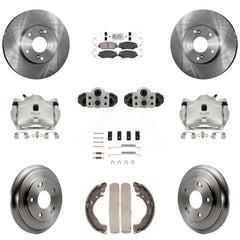 Transit Auto KC8-103312N Disc Brake Kit for 2014-2015 Honda Civic - Front and Rear product image
