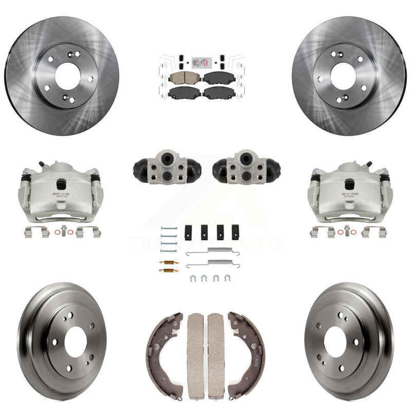 Transit Auto KC8-103312N Disc Brake Kit for 2014-2015 Honda Civic - Front and Rear product image