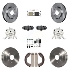 Transit Auto KC8-103313N Disc Brake Kit for 2008 Nissan Versa - Front and Rear product image