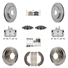 Transit Auto KC8-103319N Disc Brake Kit for 2008-2014 Mitsubishi Lancer - Front and Rear product image