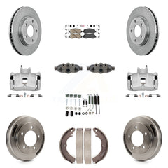 Transit Auto KC8-103320N Disc Brake Kit for 2008-2014 Mitsubishi Lancer - Front and Rear product image