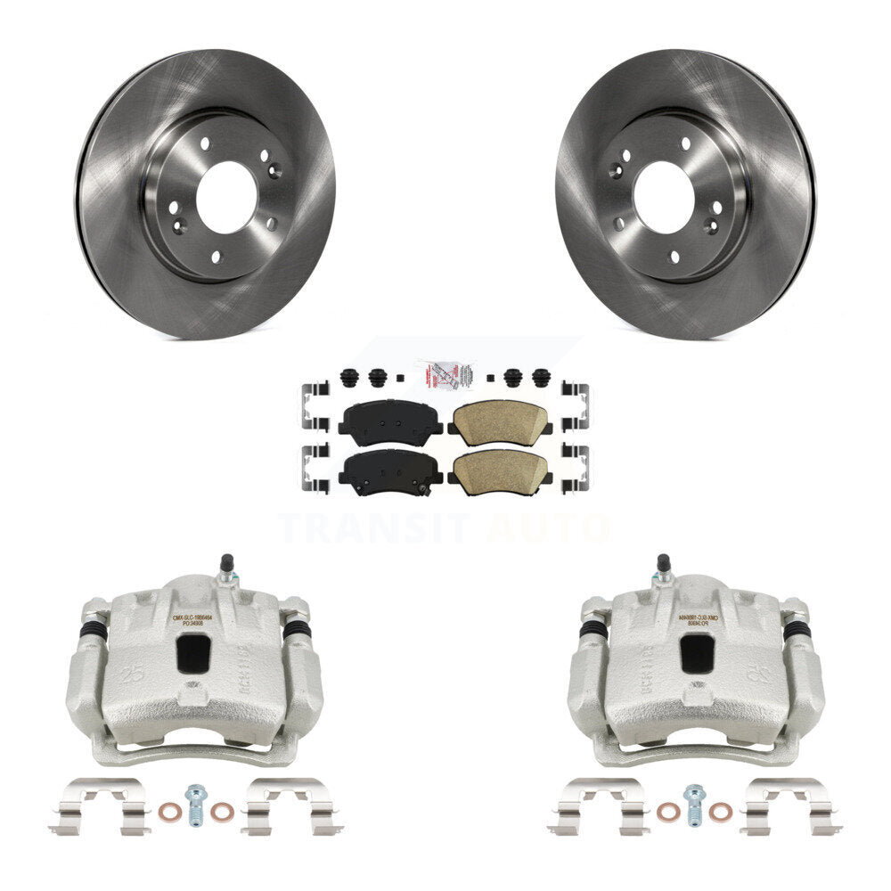 Transit Auto KC8-103333N Disc Brake Kit for 2013-2016 Hyundai Elantra, Hyundai Elantra Coupe - Front product image