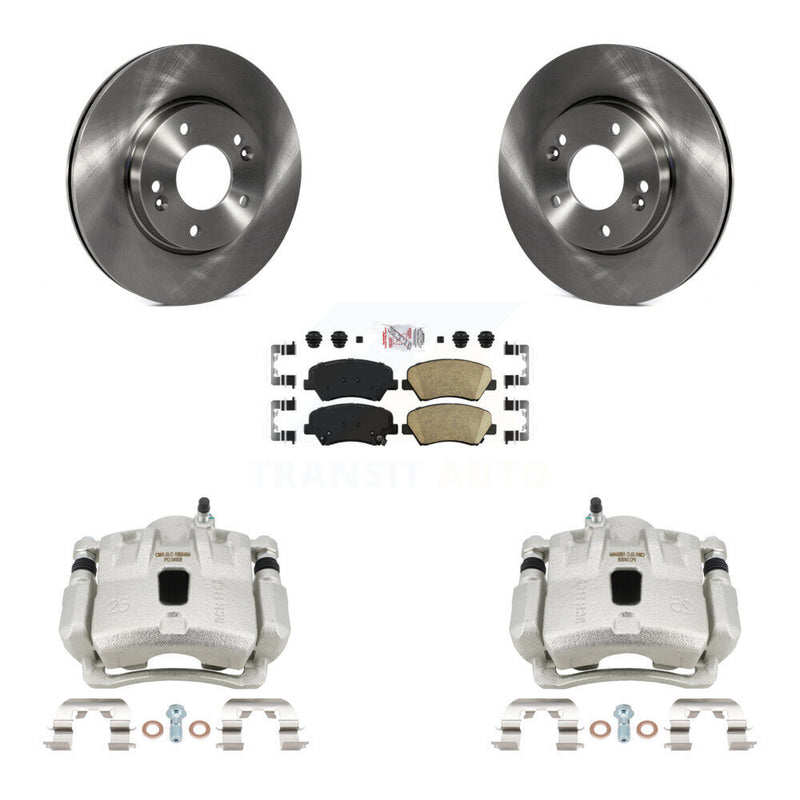 Transit Auto KC8-103333N Disc Brake Kit for 2013-2016 Hyundai Elantra, Hyundai Elantra Coupe - Front product image