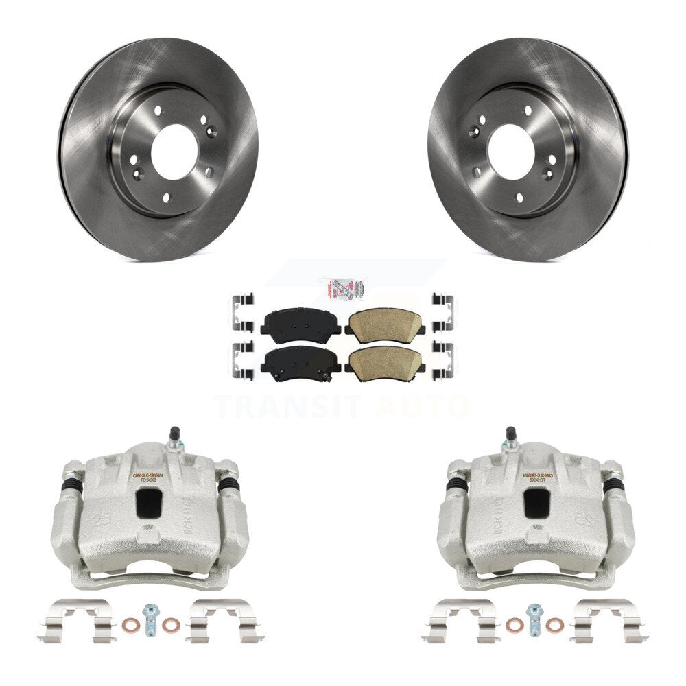 Transit Auto KC8-103334N Disc Brake Kit for 2013-2016 Hyundai Elantra, Hyundai Elantra Coupe - Front product image
