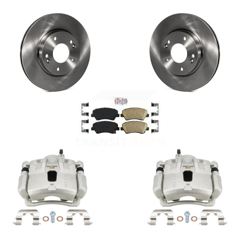 Transit Auto KC8-103334N Disc Brake Kit for 2013-2016 Hyundai Elantra, Hyundai Elantra Coupe - Front product image