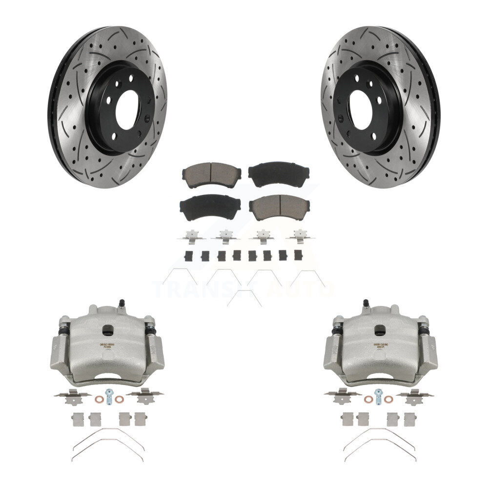 Transit Auto KCD-100001C Disc Brake Kit for 2006-2013 Mazda 6, Lincoln MKZ, Ford Fusion & more - Front product image
