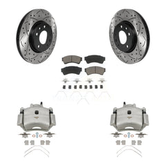 Transit Auto KCD-100001C Disc Brake Kit for 2006-2013 Mazda 6, Lincoln MKZ, Ford Fusion & more - Front product image