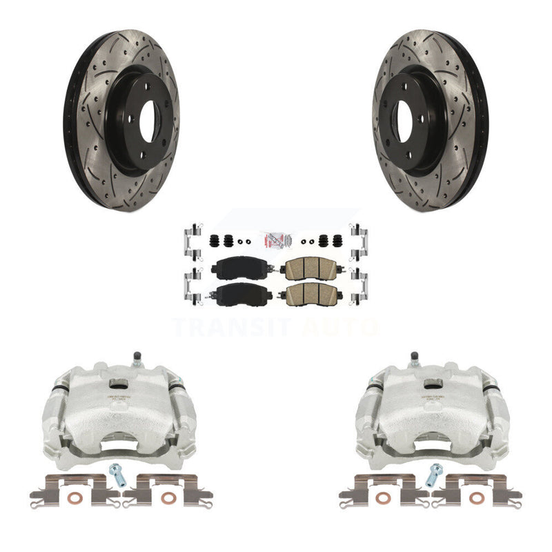 Transit Auto KCD-100001N Disc Brake Kit for 2013-2021 Nissan Altima - Front product image