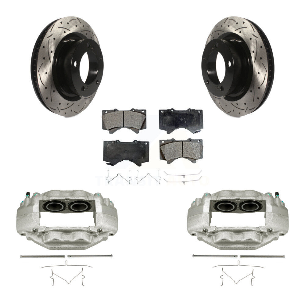 Transit Auto KCD-100001T Disc Brake Kit for 2007-2016 Toyota Sequoia, Toyota Tundra - Front product image
