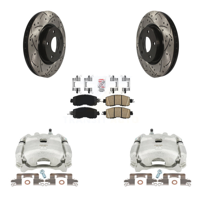 Transit Auto KCD-100002N Disc Brake Kit for 2013-2021 Nissan Altima - Front product image