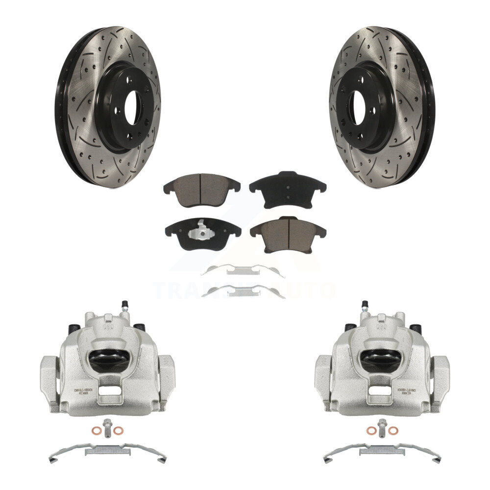 Transit Auto KCD-100003C Disc Brake Kit for 2013-2020 Ford Fusion, Lincoln MKZ - Front product image