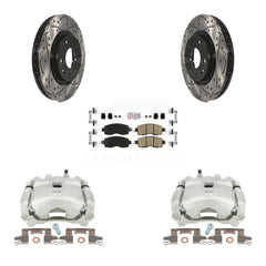 Transit Auto KCD-100003N Disc Brake Kit for 2015-2017 Nissan LEAF - Front product image