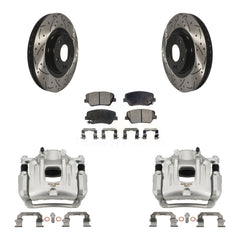 Transit Auto KCD-100003P Disc Brake Kit for 2013-2016 Kia Sorento, Hyundai Santa Fe Sport - Front product image