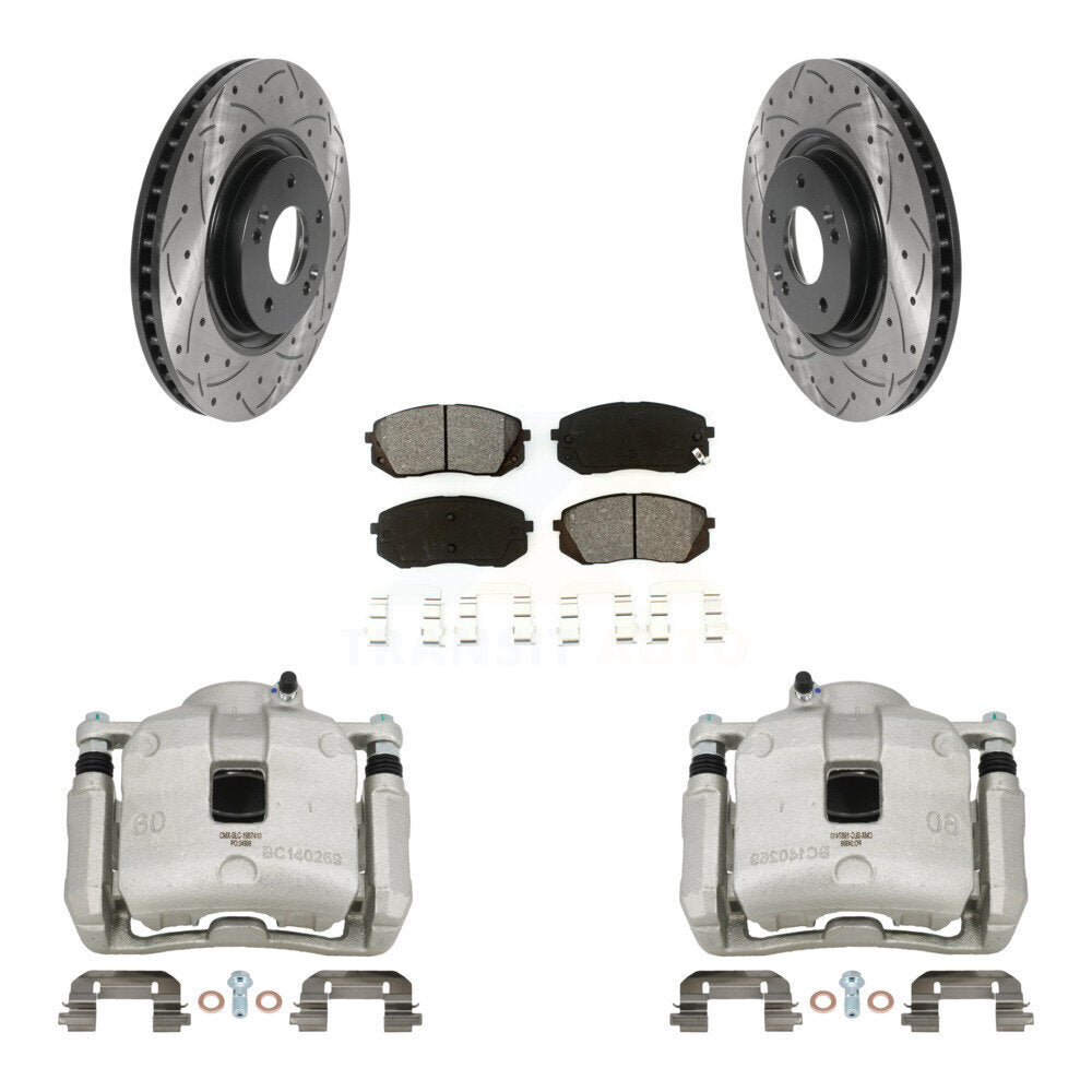 Transit Auto KCD-100003S Disc Brake Kit for 2016 Hyundai Tucson - Front product image