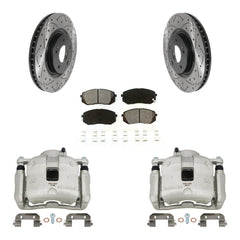 Transit Auto KCD-100003S Disc Brake Kit for 2016 Hyundai Tucson - Front product image