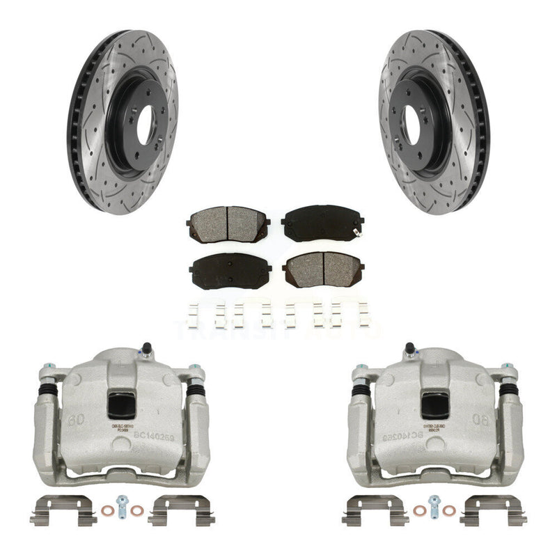 Transit Auto KCD-100003S Disc Brake Kit for 2016 Hyundai Tucson - Front product image