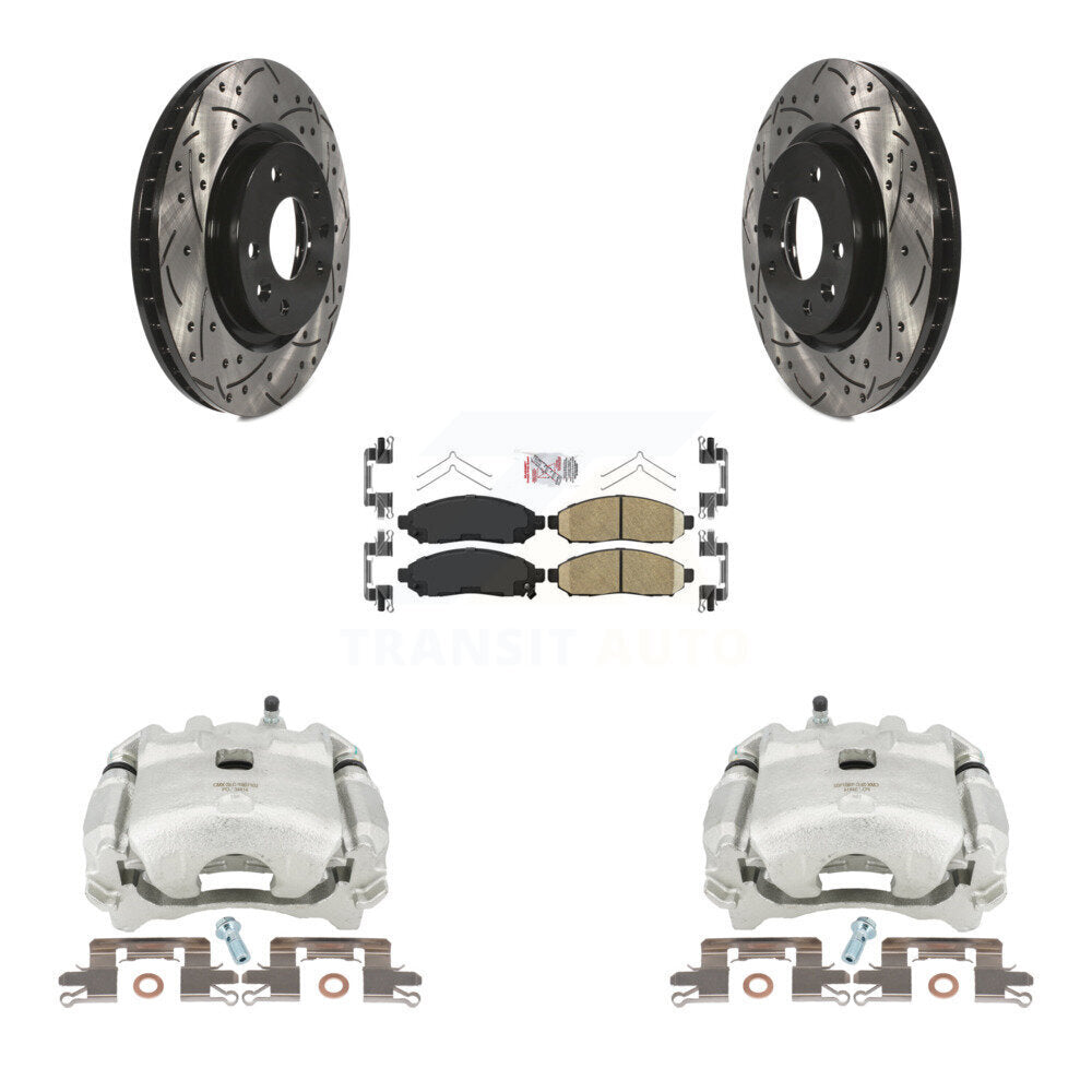 Transit Auto KCD-100004N Disc Brake Kit for 2015 Nissan LEAF - Front product image