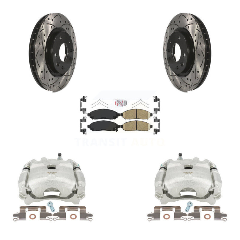 Transit Auto KCD-100004N Disc Brake Kit for 2015 Nissan LEAF - Front product image