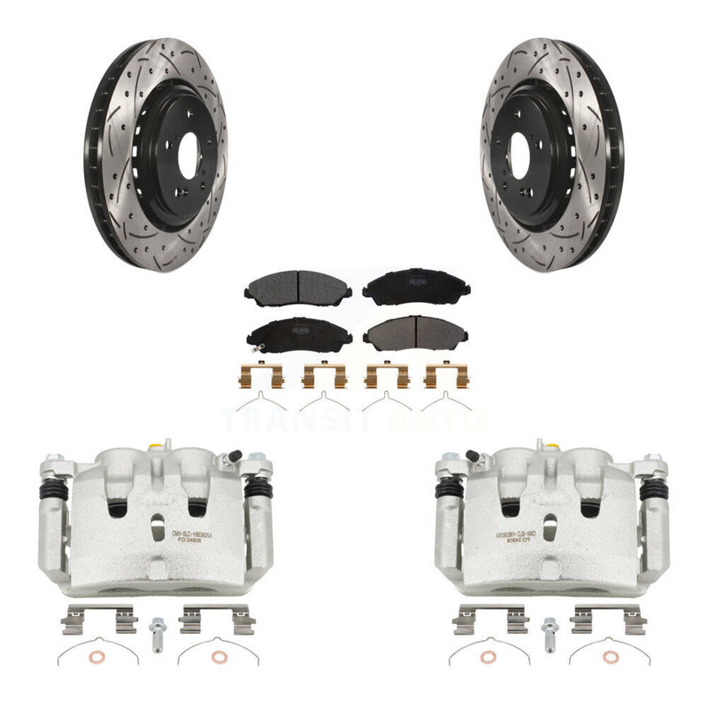 Transit Auto KCD-100005P Disc Brake Kit for 2014-2016 Acura MDX - Front product image