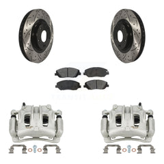 Transit Auto KCD-100005S Disc Brake Kit for 2017-2019 Hyundai Santa Fe, Hyundai Santa Fe XL - Front product image
