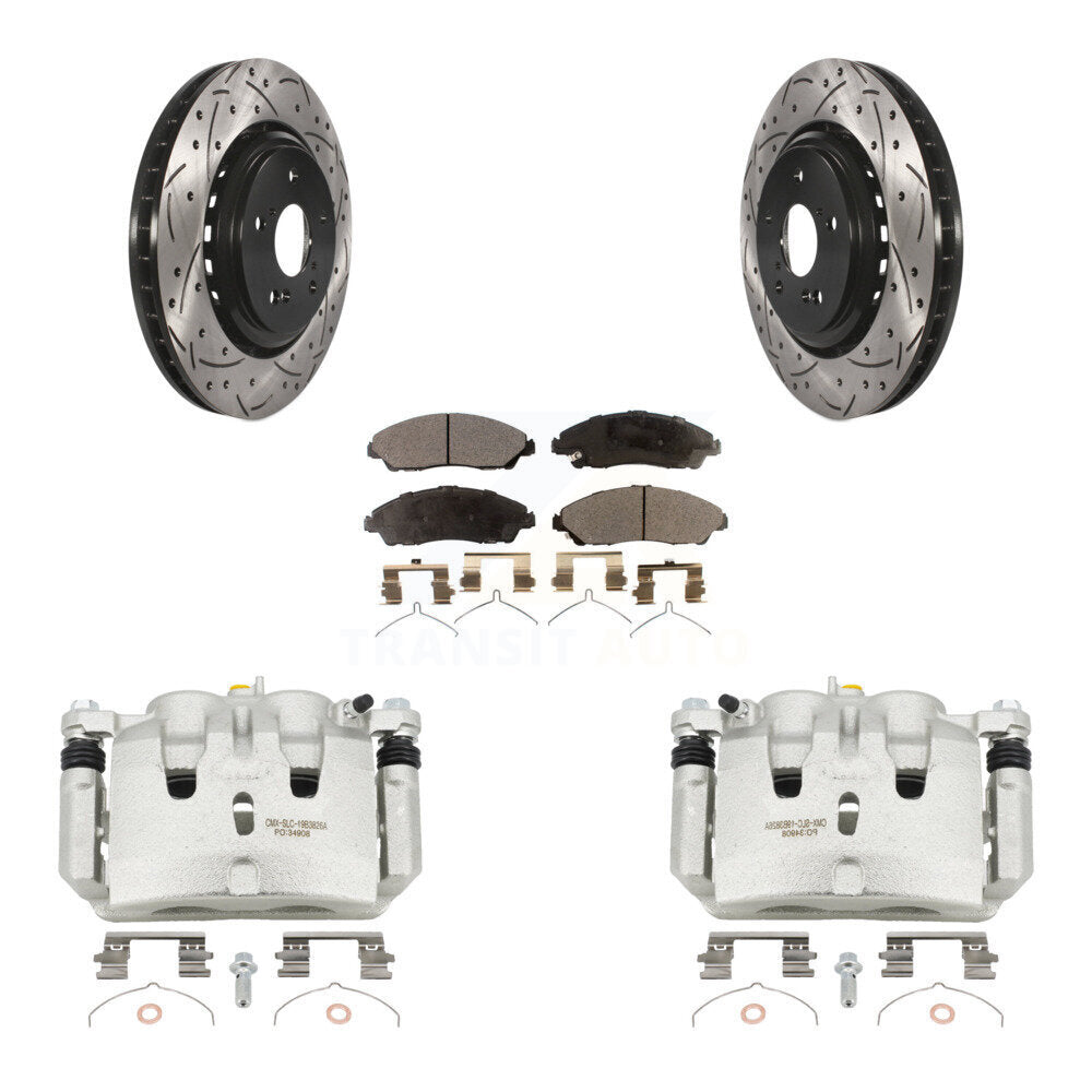 Transit Auto KCD-100005T Disc Brake Kit for 2014-2016 Acura MDX - Front product image