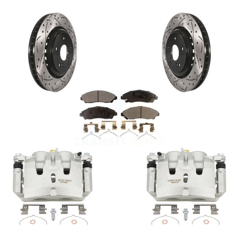 Transit Auto KCD-100005T Disc Brake Kit for 2014-2016 Acura MDX - Front product image