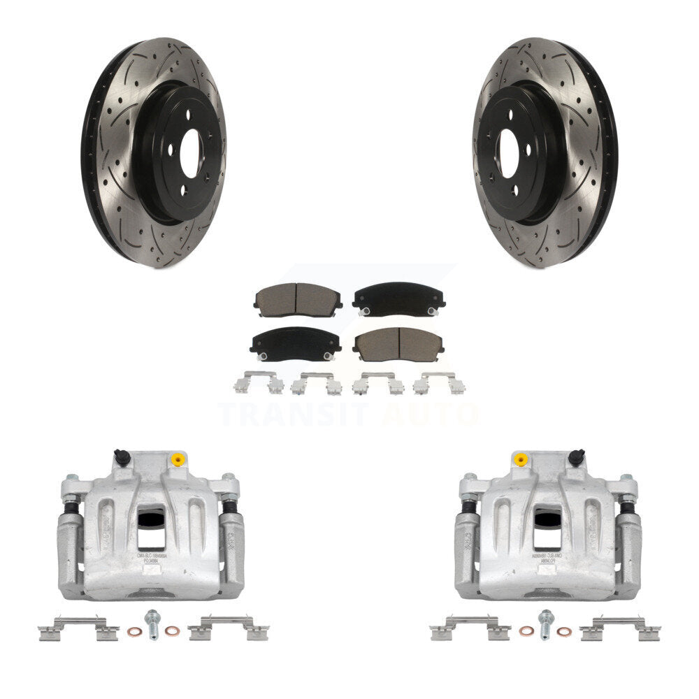 Transit Auto KCD-100006C Disc Brake Kit for 2015-2016 Dodge Charger - Front product image